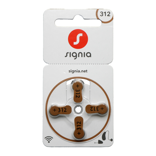 Hearing Aid Batteries P312